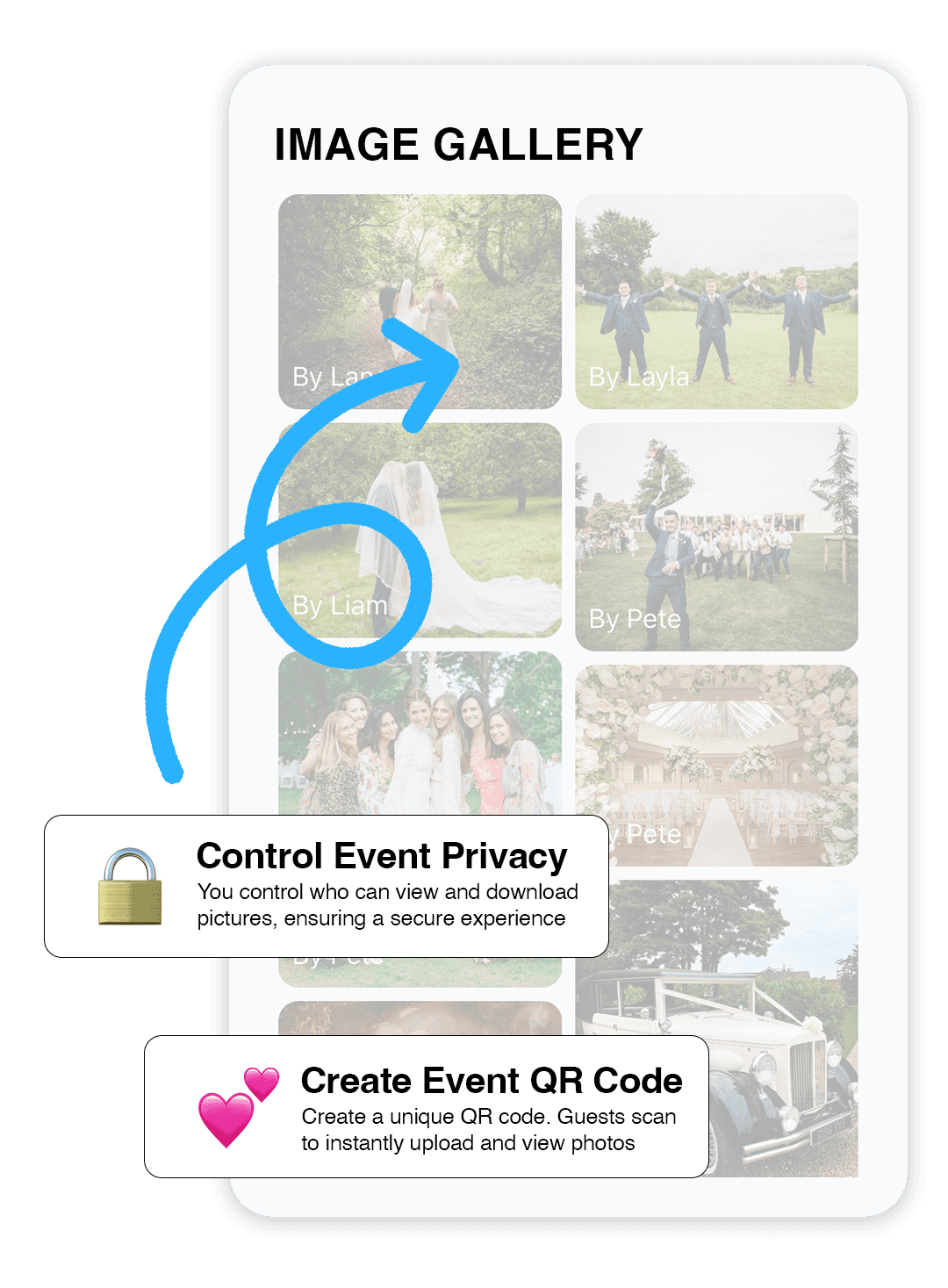 wedding qr code example