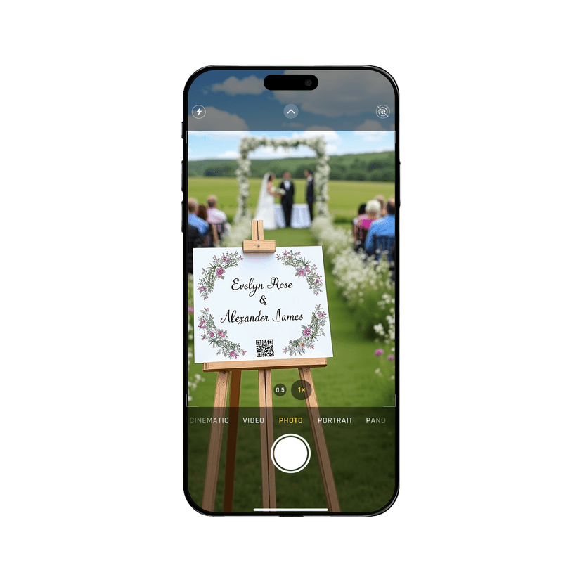 Display your QR code